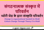 संगठनात्मक संस्कृत में परिवर्तन