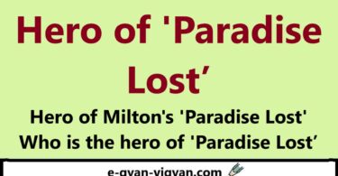 Hero of 'Paradise Lost’