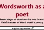 Wordsworth as a poet